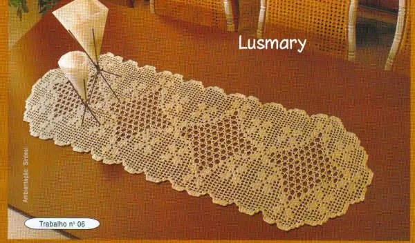 3 Patrones de Caminos de Mesa en Crochet Filet | Crochet y Dos agujas 3 Patrones de Caminos de Mesa en Crochet Filet | Crochet y Dos agujas