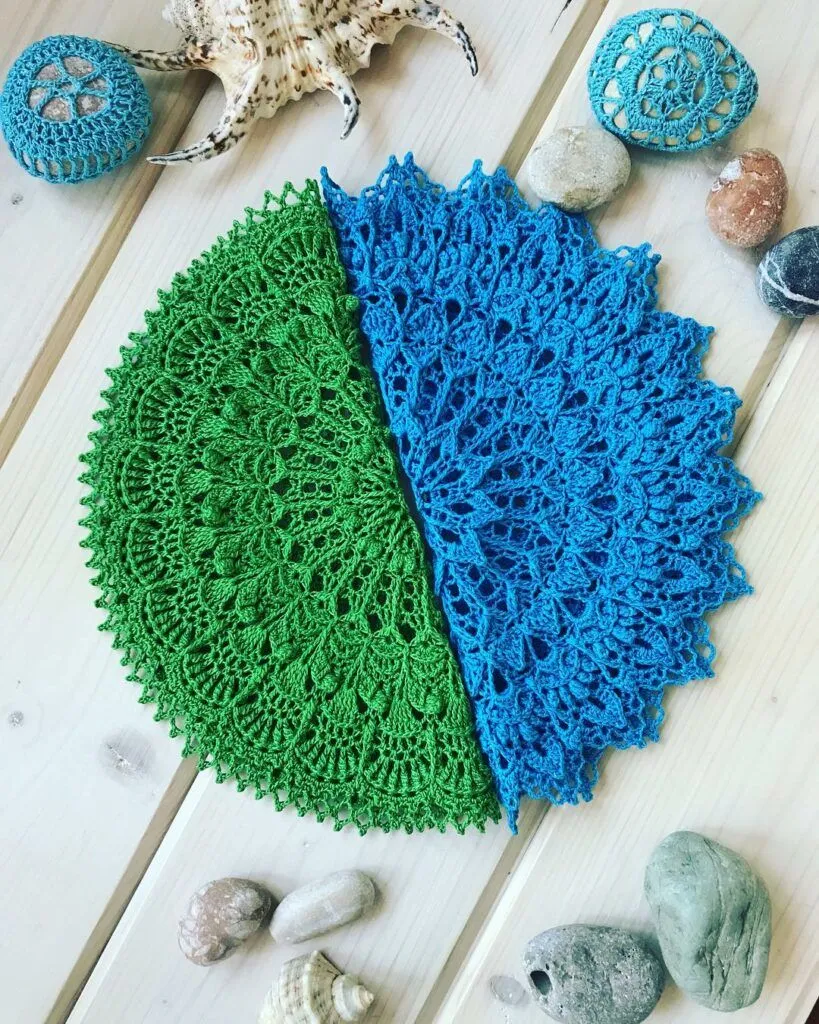 Patrones de carpetas a crochet - Crochetisimo Patrones de carpetas a crochet - Crochetisimo