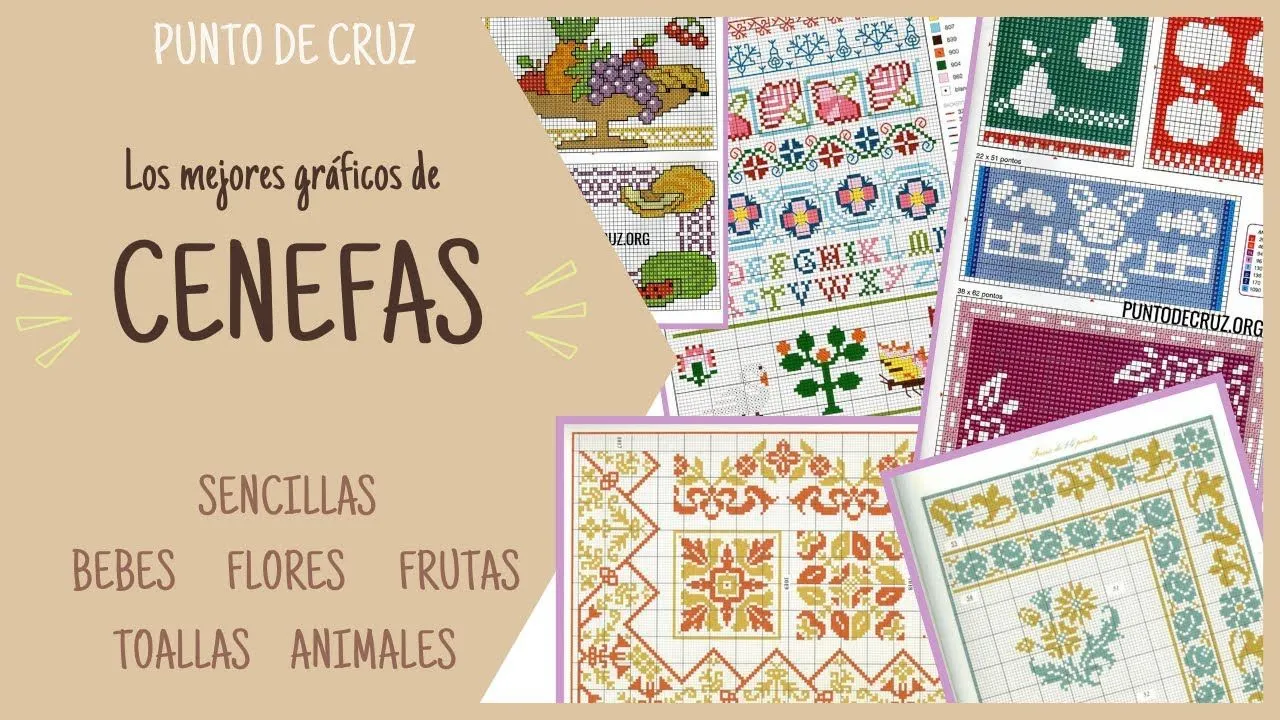 ♒️ PATRONES DE CENEFAS Punto de cruz sencillo - DESCARGA GRATIS! - YouTube ♒️ PATRONES DE CENEFAS Punto de cruz sencillo - DESCARGA GRATIS! - YouTube
