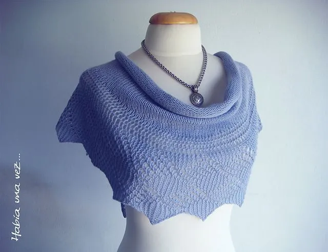 La Magia del Tejido: LINDO CHAL ROSEWOOD ONE SKEIN