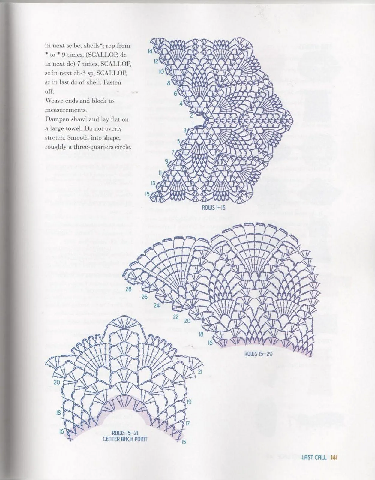 patrones para chal. | Entretejida y vos