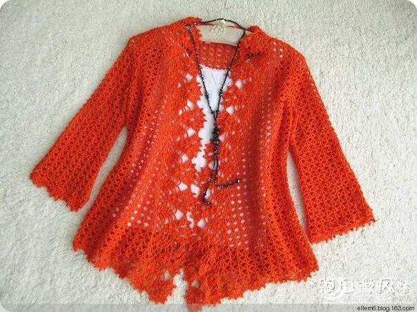 Chaquetas crochet patrones - Imagui