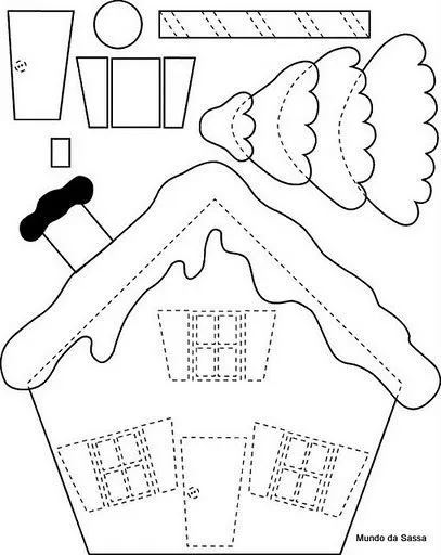 Patron de renos navideños - Imagui
