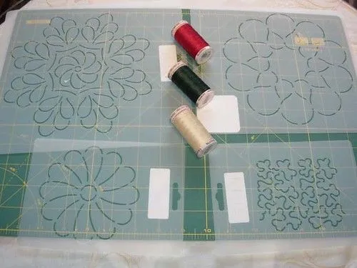 Las labores de Mercedes: Plantillas de acolchado para patchwork