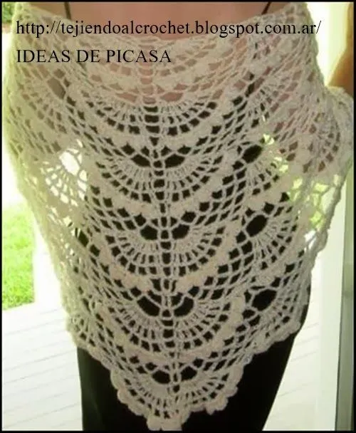 PATRONES - CROCHET - GANCHILLO - GRAFICOS: CHAL ,CHALINA A GANCHILLO PATRONES - CROCHET - GANCHILLO - GRAFICOS: CHAL ,CHALINA A GANCHILLO
