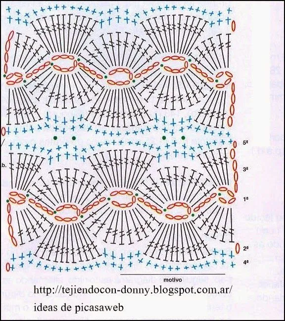 PATRONES - CROCHET - GANCHILLO - GRAFICOS: PUNTO PARA TEJER A ... PATRONES - CROCHET - GANCHILLO - GRAFICOS: PUNTO PARA TEJER A ...