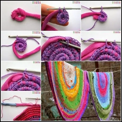 PATRONES - CROCHET - GANCHILLO - GRAFICOS: ALFOMBRA TEJIDA A ... PATRONES - CROCHET - GANCHILLO - GRAFICOS: ALFOMBRA TEJIDA A ...