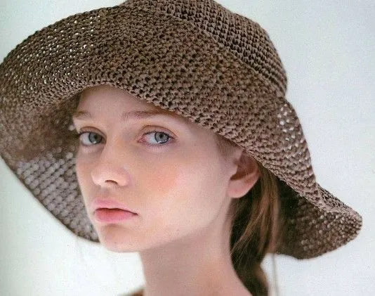 Patrones de crochet para sombreros de verano | diarioartesanal