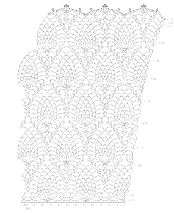 Patrones Crochet de Vestido Punto Piña | Crochet y Dos agujas Patrones Crochet de Vestido Punto Piña | Crochet y Dos agujas