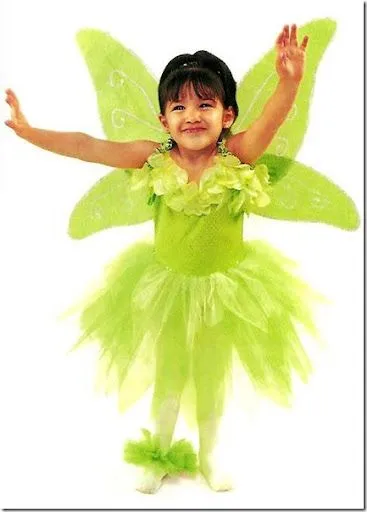 Patrones disfraz casero de campanilla para niña | TODO HALLOWEEN