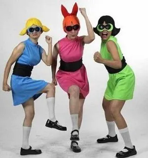 Patrones para el disfraz de Chicas Superpoderosas Patrones para el disfraz de Chicas Superpoderosas