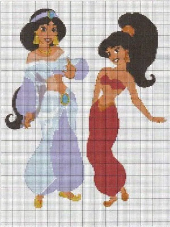 patrones de disney de punto de cruz (2) | Aprender manualidades es ... patrones de disney de punto de cruz (2) | Aprender manualidades es ...