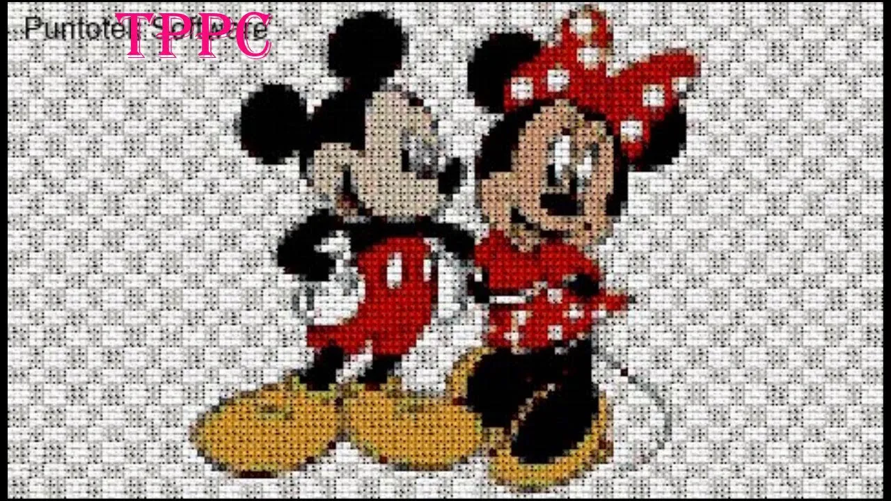 Patrones exclusivos Mickey y Minnie Mouse VIII | Patrones exclusivos punto de cruz - YouTube Patrones exclusivos Mickey y Minnie Mouse VIII | Patrones exclusivos punto de cruz - YouTube