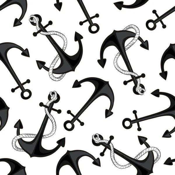 Patrones sin fisuras de anclas de mar — Vector stock © Annykos ... Patrones sin fisuras de anclas de mar — Vector stock © Annykos ...