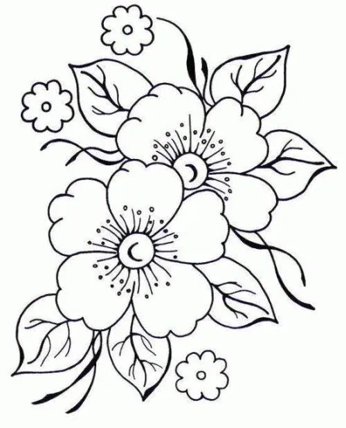 Patrones de flores para bordar - Imagui | DESEN 7-Çiçekler ... Patrones de flores para bordar - Imagui | DESEN 7-Çiçekler ...