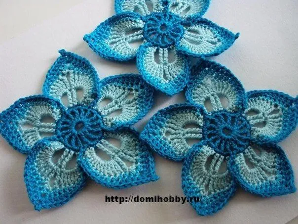 Patrones de flores a crochet gratis | Proyectos que intentar ...
