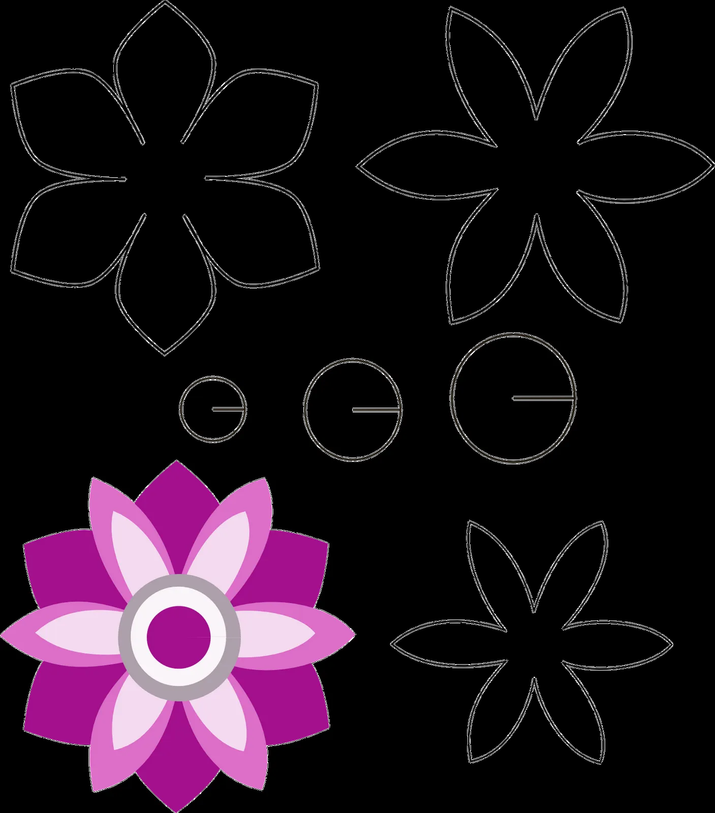 patrones de flores de fieltro - Buscar con Google | Fieltro ... patrones de flores de fieltro - Buscar con Google | Fieltro ...