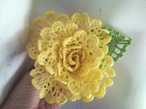 IMAGUI FLORES TEJIDAS A CROCHET - Imagui