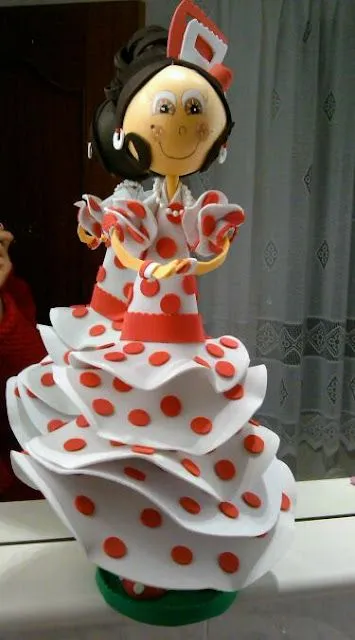 EL MUNDO DE GOMA EVA: FOFUCHAS CON TRAJES REGIONALES