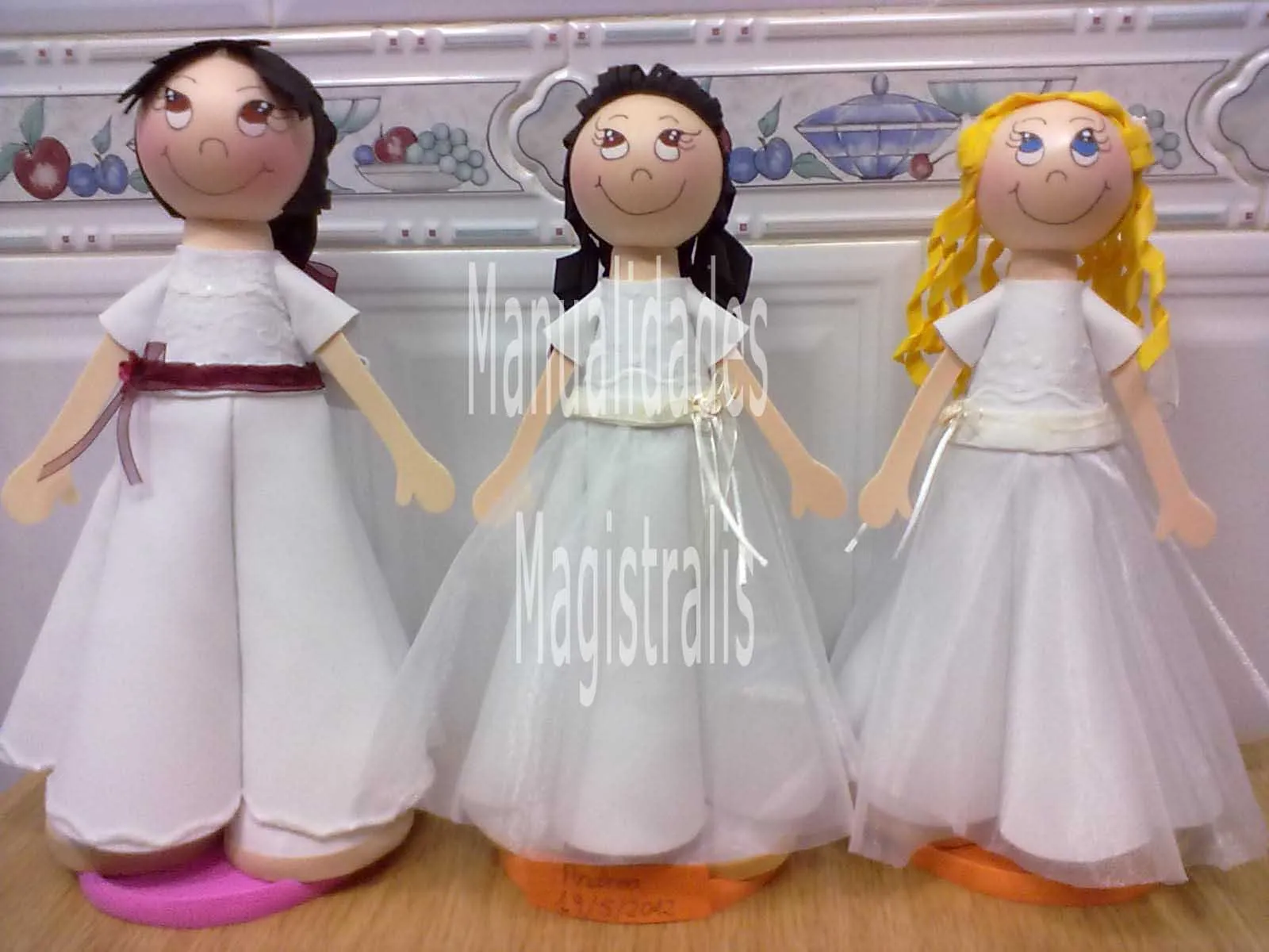 fofuchas de comunion | Manualidades Magistralis