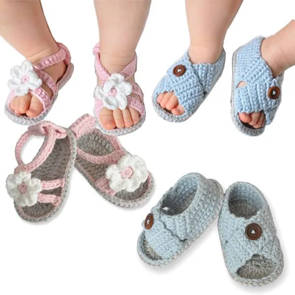 Patrones gratis para hacer botas para bebés tejidos - Imagui