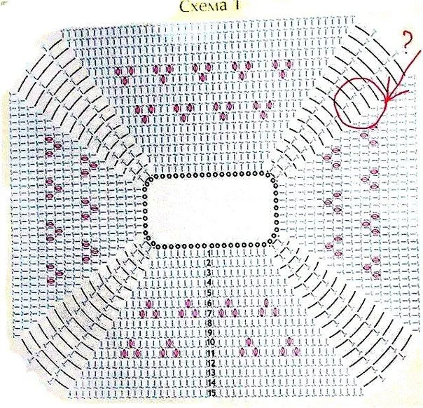 Patrones gratis de canesu tejido a crochet - Imagui