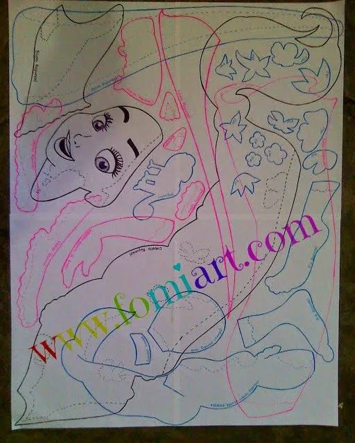 Patrones Gratis de Rapunzel | Fomiart