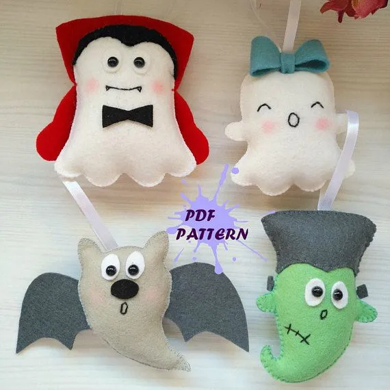 Patrones de halloween | fieltroteca