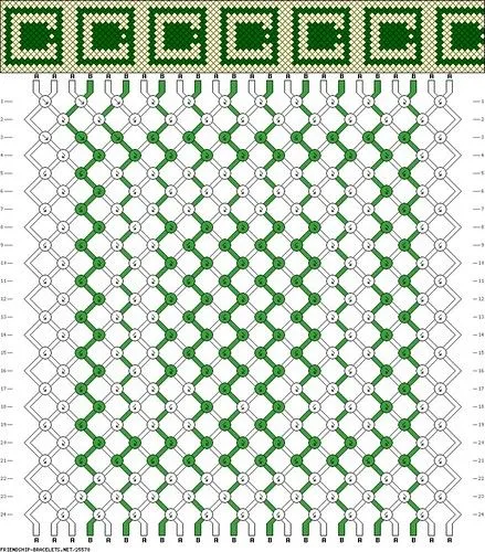 Patron/Pattern 25578 // pattern macrame friendship bracelets ... Patron/Pattern 25578 // pattern macrame friendship bracelets ...