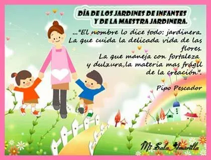 Dedicado a las maestras jardineras | Mensajes | Pinterest