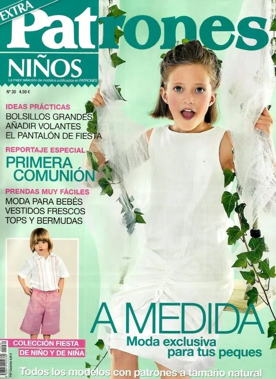 PATRONES magazine 30 niños. por patronescostura en Etsy PATRONES magazine 30 niños. por patronescostura en Etsy