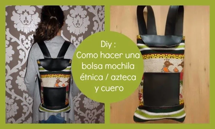 patrones mochila | facilisimo.com