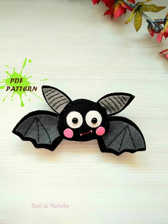 Patrones de murcielago | fieltroteca