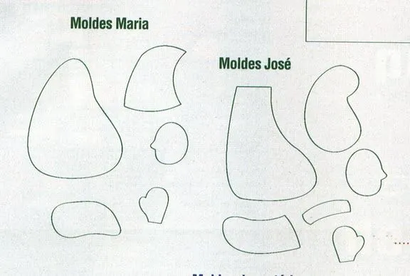 Patron de virgen en foami - Imagui