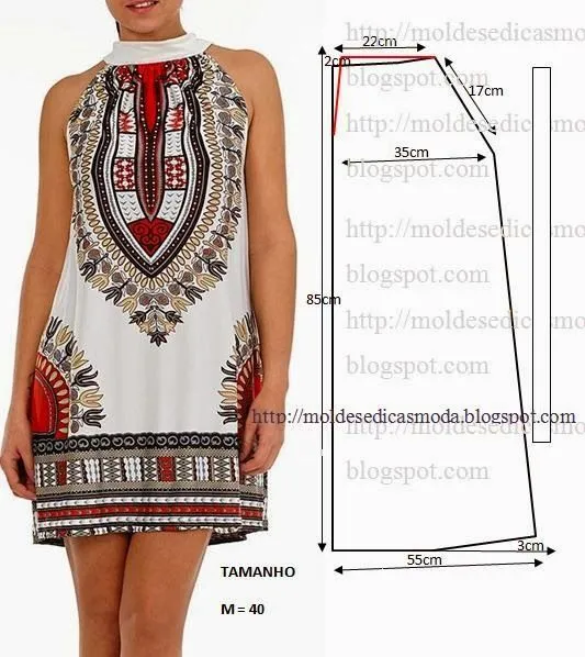 VESTIDO FÁCIL DE FAZER - 5 (Moldes Moda por Medida) | Moda, Easy ... VESTIDO FÁCIL DE FAZER - 5 (Moldes Moda por Medida) | Moda, Easy ...