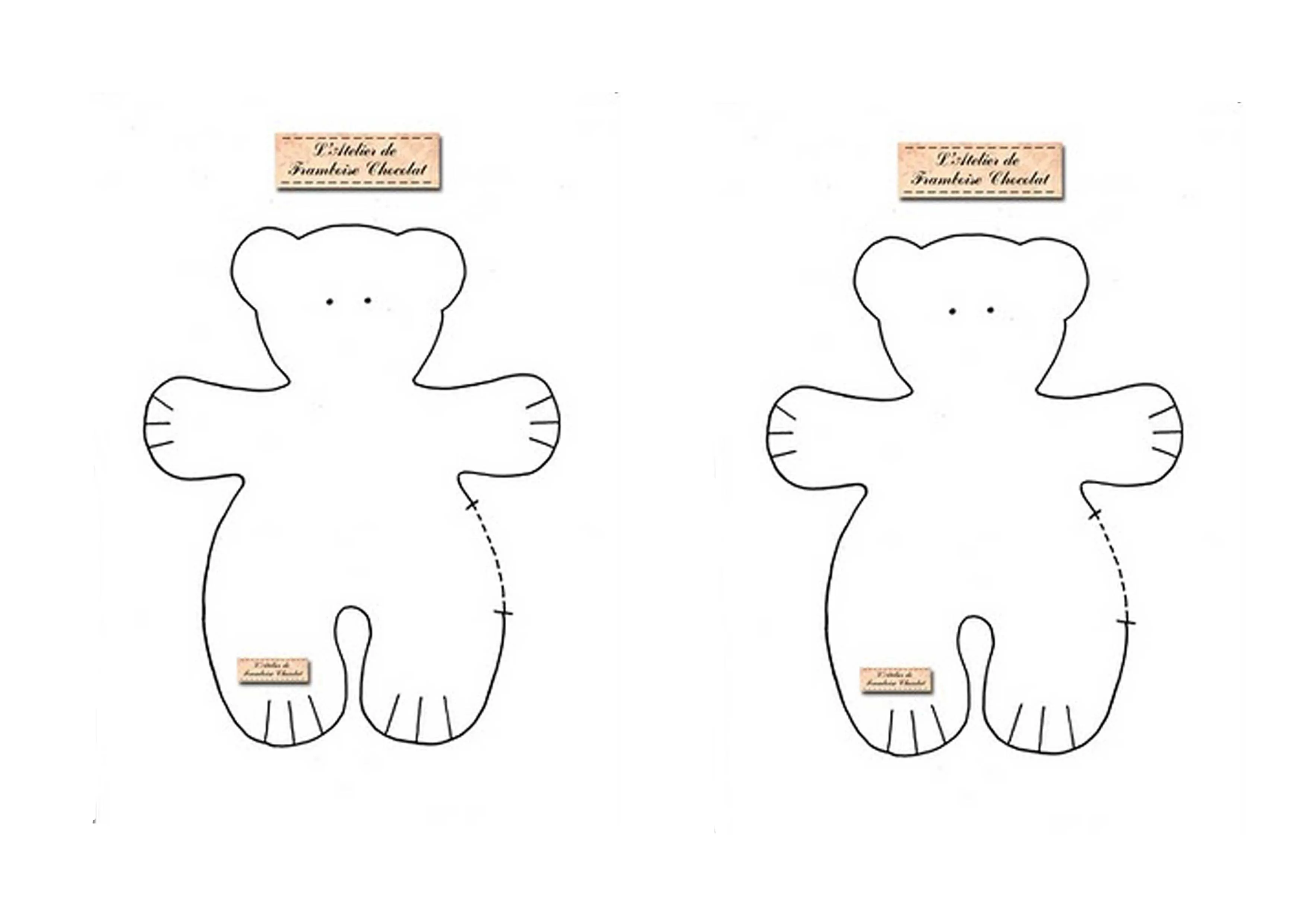 Recuerdito Ositos | Manzanita Diabolica .