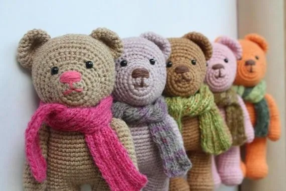Patrones de osos a crochet - Imagui
