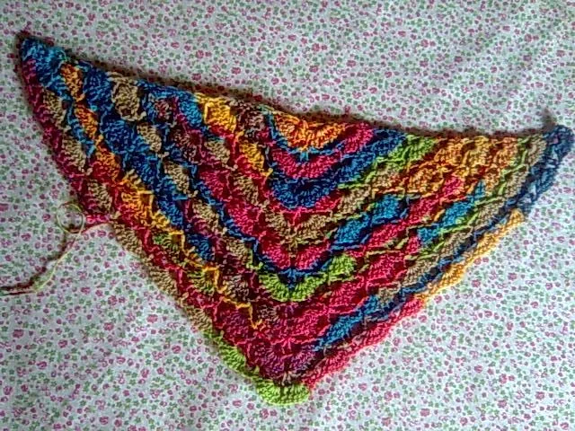 Patrones pañoletas crochet - Imagui