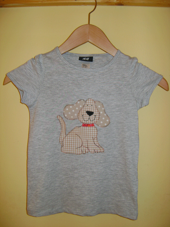 Patchwork Estudio: Camiseta Perrito