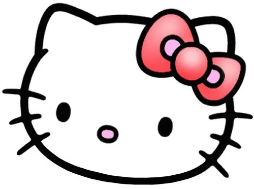 Cara hello kitty para imprimir-Imagenes y dibujos para imprimir