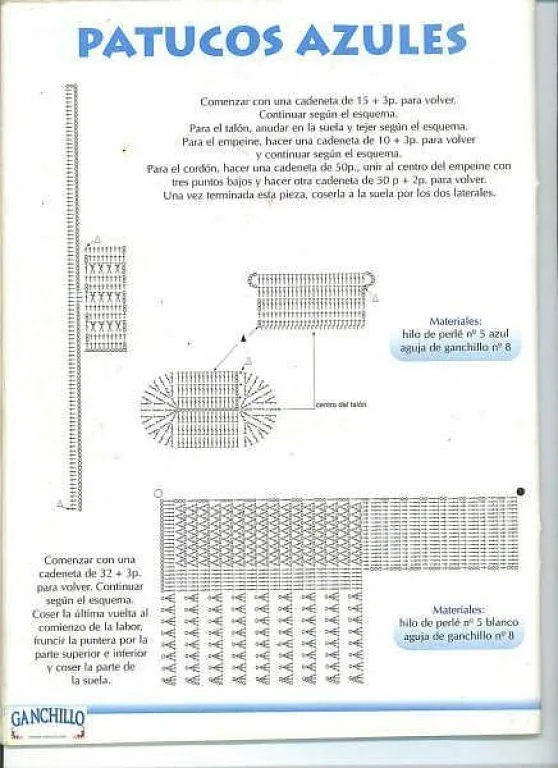 Patrones de patucos en ganchillo - Imagui | Baby crochet ...