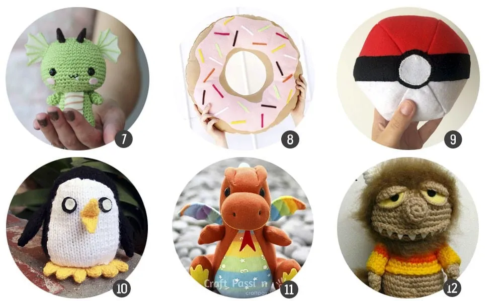 ▷ Patrones de peluches fáciles y gratuitos - Cosas Molonas ▷ Patrones de peluches fáciles y gratuitos - Cosas Molonas