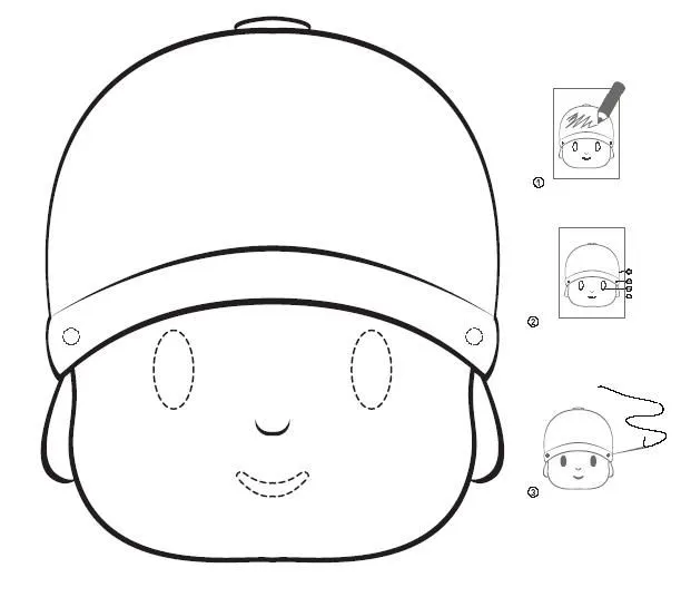 Moldes pocoyo foami - Imagui