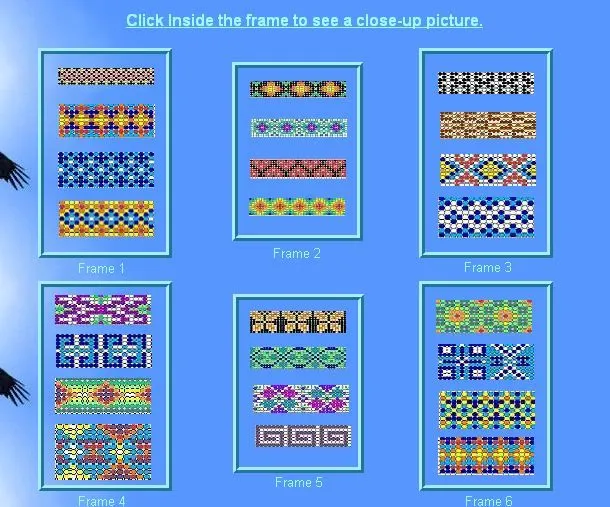 Fotos de esquemas y diseños de pulseras en telar con mostacillas ... Fotos de esquemas y diseños de pulseras en telar con mostacillas ...