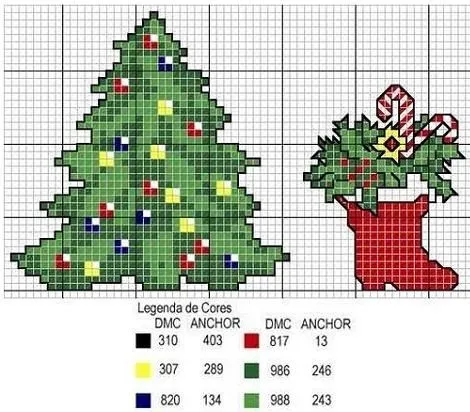 patrones-punto-de-cruz-navidad ...