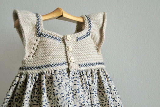 Patrones de punto, como hacer un vestido para bebé. | Inke: punto ... Patrones de punto, como hacer un vestido para bebé. | Inke: punto ...