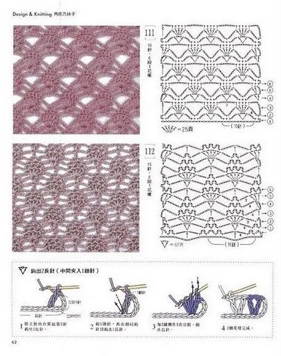 PATRONES DE PUNTADAS EN CROCHET O GANCHO - Imagui PATRONES DE PUNTADAS EN CROCHET O GANCHO - Imagui