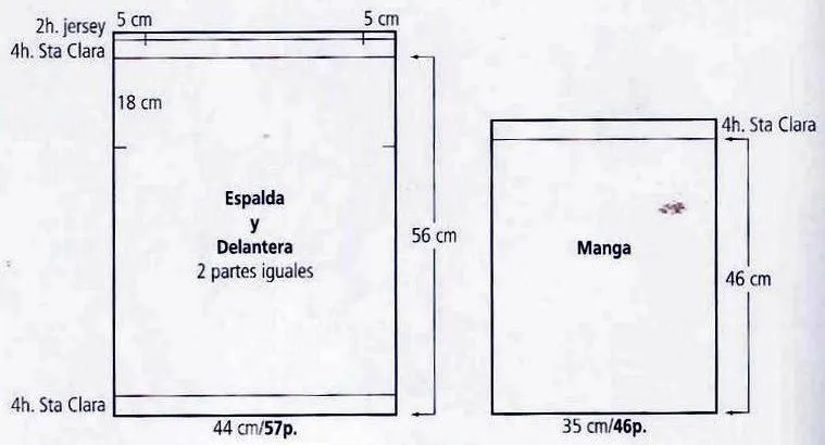 Patrones de Tejido Gratis - Suéter calado con escote bote Patrones de Tejido Gratis - Suéter calado con escote bote
