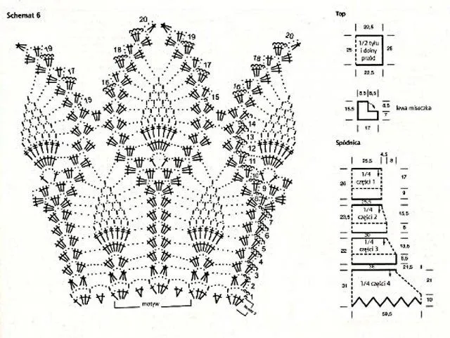 Tejido a crochet: Falda para el verano - Guía de MANUALIDADES