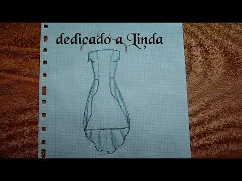 COMO HACER LOS PATRONES PARA UN VESTIDO DE FIESTA - YouTube COMO HACER LOS PATRONES PARA UN VESTIDO DE FIESTA - YouTube